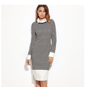 Midi collared dress